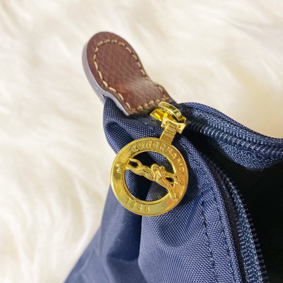 Longchamp Navy and Brown Tote Bag
Size Large - Picture 7 of 8